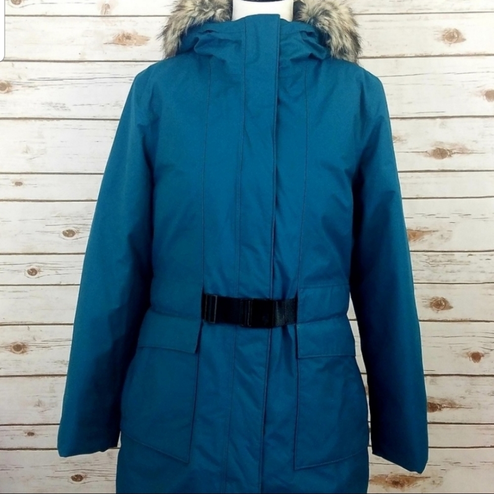 The North Face Parka Jacket Jupiter Teal Winter